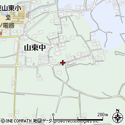 和歌山県和歌山市山東中310周辺の地図