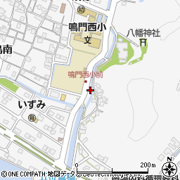 徳島県鳴門市鳴門町高島山路208周辺の地図