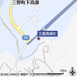 香川県三豊市三野町下高瀬2937周辺の地図