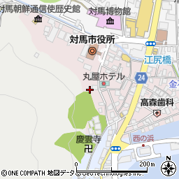 長崎県対馬市厳原町国分1447周辺の地図