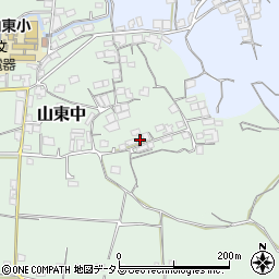和歌山県和歌山市山東中315周辺の地図