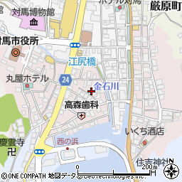 長崎県対馬市厳原町国分1311周辺の地図