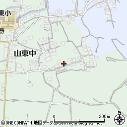 和歌山県和歌山市山東中316周辺の地図