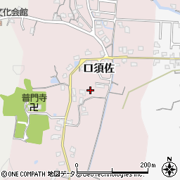 和歌山県和歌山市口須佐148-2周辺の地図