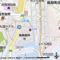 長崎県対馬市厳原町国分1309周辺の地図