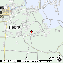 和歌山県和歌山市山東中313周辺の地図