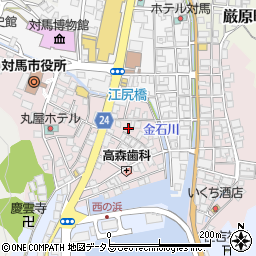 長崎県対馬市厳原町国分1328周辺の地図