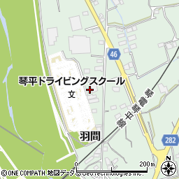 香川県仲多度郡まんのう町羽間1890周辺の地図