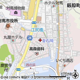 長崎県対馬市厳原町国分1335周辺の地図