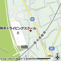 香川県仲多度郡まんのう町羽間1978周辺の地図