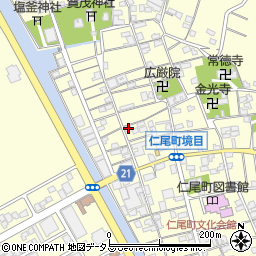 香川県三豊市仁尾町仁尾丁953周辺の地図