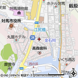 長崎県対馬市厳原町国分1349-1周辺の地図