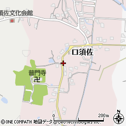 和歌山県和歌山市口須佐周辺の地図