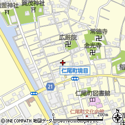 香川県三豊市仁尾町仁尾丁950周辺の地図