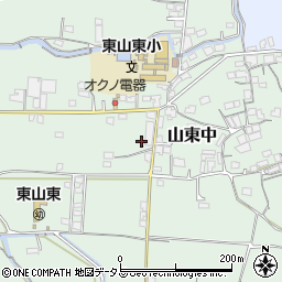 和歌山県和歌山市山東中160周辺の地図