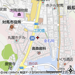 長崎県対馬市厳原町国分1347周辺の地図