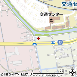 和歌山県和歌山市朝日198周辺の地図