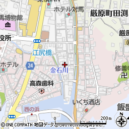 長崎県対馬市厳原町今屋敷731周辺の地図