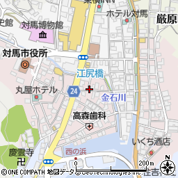 長崎県対馬市厳原町国分1329周辺の地図