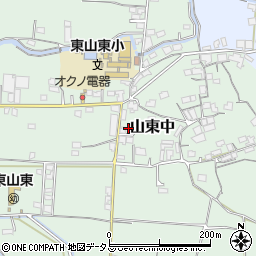 和歌山県和歌山市山東中214周辺の地図