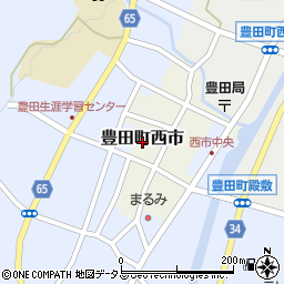 下関市商工会　豊田町支所周辺の地図