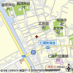 香川県三豊市仁尾町仁尾丁951周辺の地図