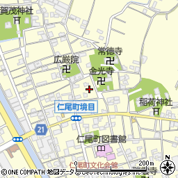 香川県三豊市仁尾町仁尾丁937周辺の地図
