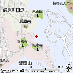 長崎県対馬市厳原町東里1141-7周辺の地図
