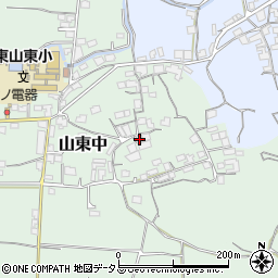 和歌山県和歌山市山東中301周辺の地図