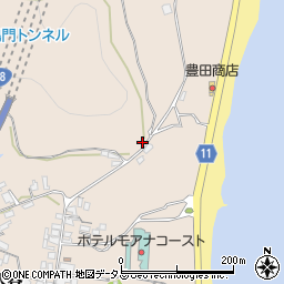 徳島県鳴門市鳴門町土佐泊浦大谷168周辺の地図