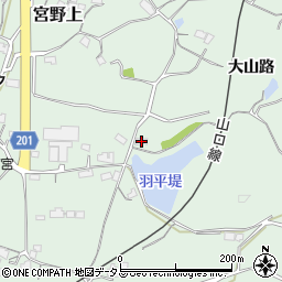 山口県山口市宮野上1566-2周辺の地図