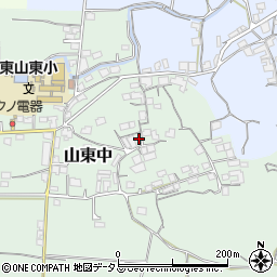 和歌山県和歌山市山東中248周辺の地図