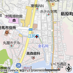 長崎県対馬市厳原町今屋敷715周辺の地図