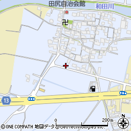 和歌山県和歌山市田尻308-4周辺の地図