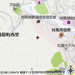 長崎県対馬市厳原町西里221周辺の地図