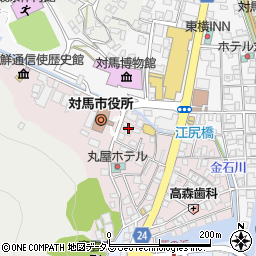 長崎県対馬市厳原町国分1422周辺の地図