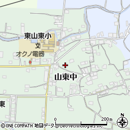 和歌山県和歌山市山東中243周辺の地図