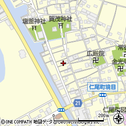 香川県三豊市仁尾町仁尾丁973周辺の地図