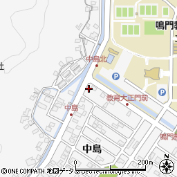 徳島県鳴門市鳴門町高島中島554周辺の地図