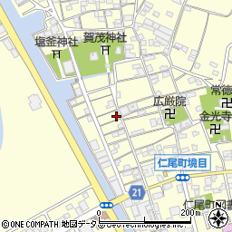 香川県三豊市仁尾町仁尾丁976周辺の地図