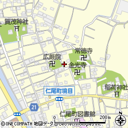香川県三豊市仁尾町仁尾丁940周辺の地図