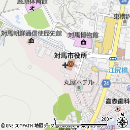 長崎県対馬市厳原町国分1441周辺の地図