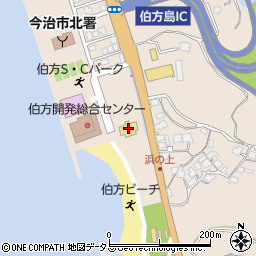 伯方Ｓ・Ｃパーク周辺の地図