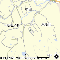 徳島県鳴門市北灘町櫛木ハリ山16周辺の地図