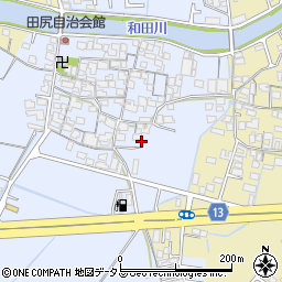 和歌山県和歌山市田尻351周辺の地図