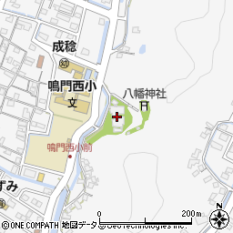 徳島県鳴門市鳴門町高島山路58周辺の地図