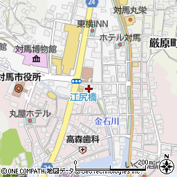 長崎県対馬市厳原町今屋敷710周辺の地図