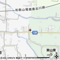 和歌山県和歌山市山東中101周辺の地図
