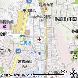 長崎県対馬市厳原町今屋敷704周辺の地図