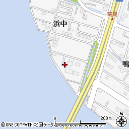 徳島県鳴門市鳴門町高島浜中76周辺の地図